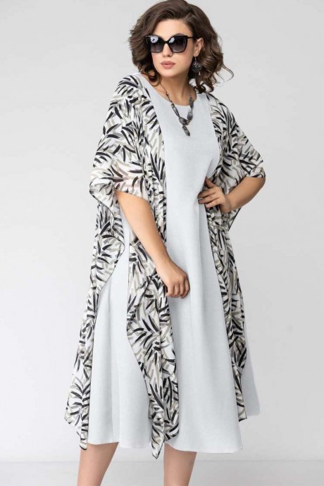 Вечернее платье Ликвидация EVA GRANT 7046-1 белый размер 52 #3