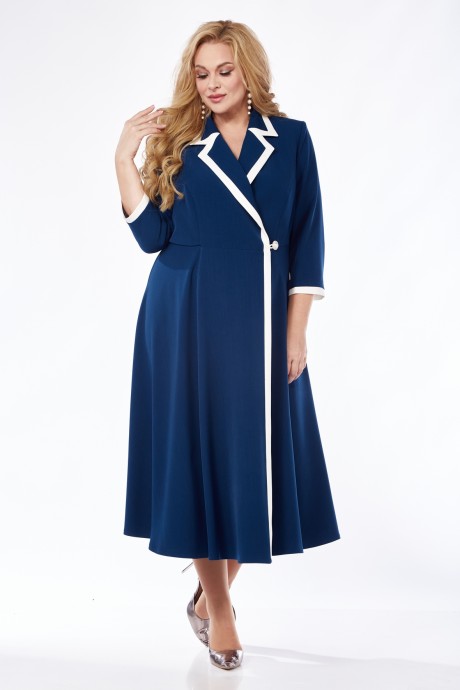 Вечернее платье Ликвидация Pretty 5103 синий размер 56 #2