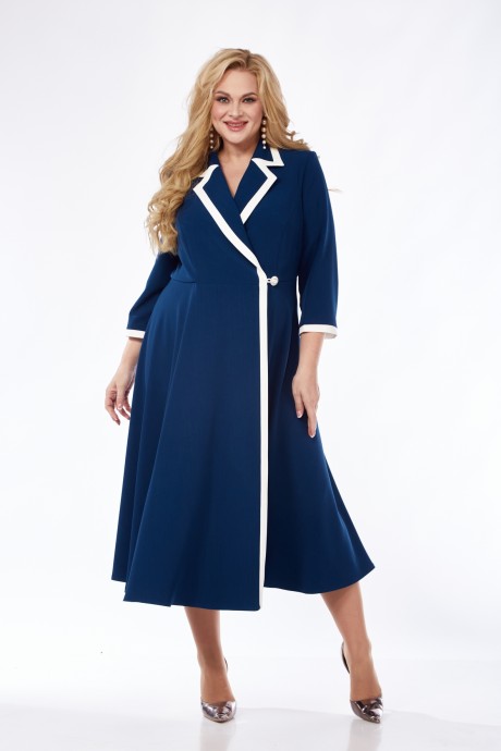 Вечернее платье Ликвидация Pretty 5103 синий размер 56 #3
