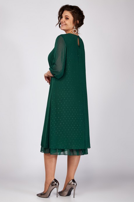 Вечернее платье Ликвидация ALGRANDA (Novella Sharm) A3814 -B изумруд размер 56 #8