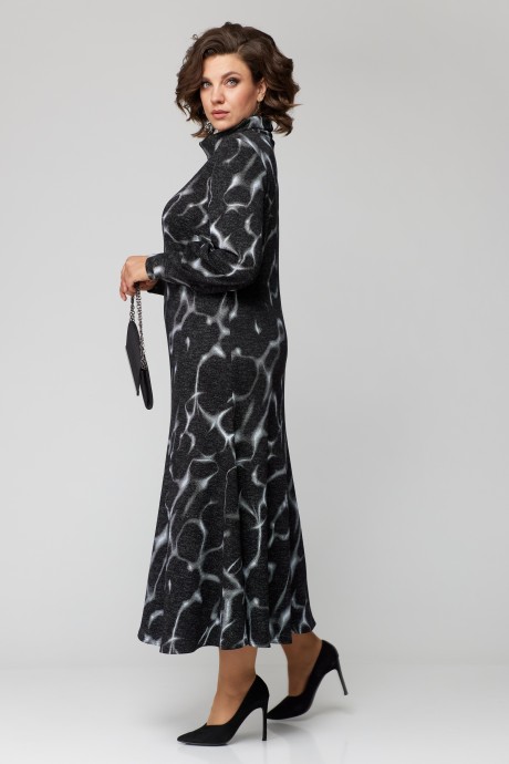 Вечернее платье Ликвидация EVA GRANT 7223 черный размер 50 #3