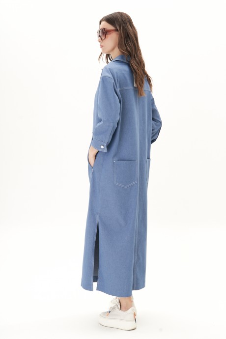 Платье Ликвидация Fantazia Mod 4736 голубой размер 54 #5