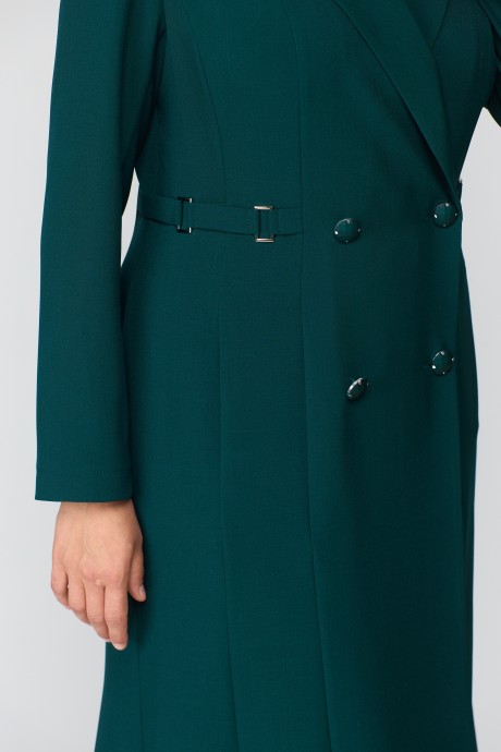 Платье Ликвидация Anastasia Mak 1121 зелёный размер 60 #3