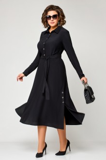 Платье Ликвидация EVA GRANT 7168 черный #1