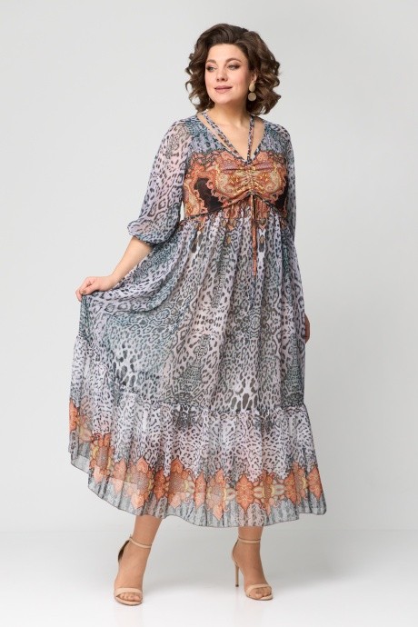 Платье Ликвидация Anastasia Mak 1150 мультиколор размер 50 #1