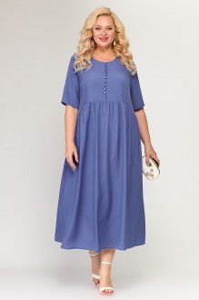 Платье Ликвидация ALGRANDA (Novella Sharm) A3883 -8-4 сине-голубой #1