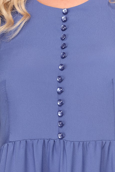 Платье Ликвидация ALGRANDA (Novella Sharm) A3883 -8-4 сине-голубой размер 64 #3
