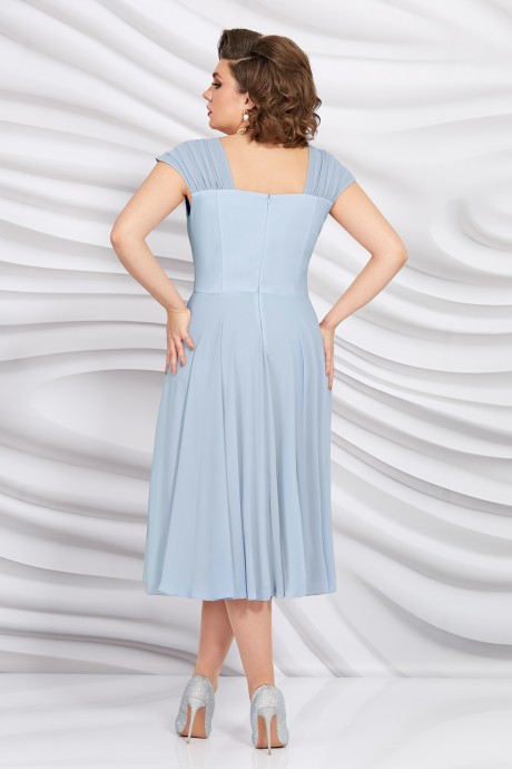 Вечернее платье Ликвидация Mira Fashion 5399 -5 небесный размер 52 #2