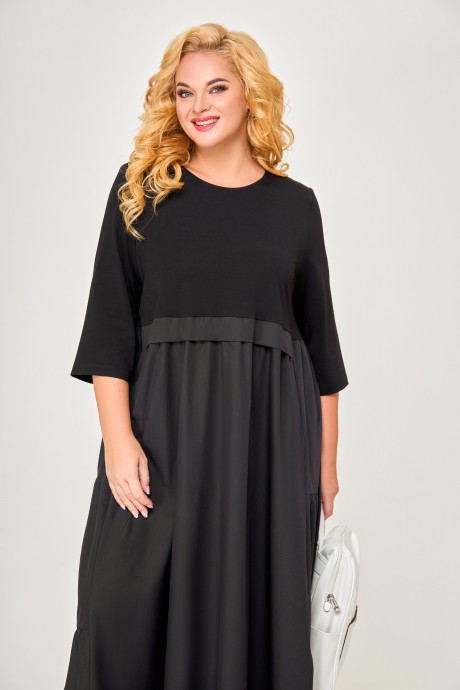 Платье Ликвидация Swallow 606 черный размер 62 #4