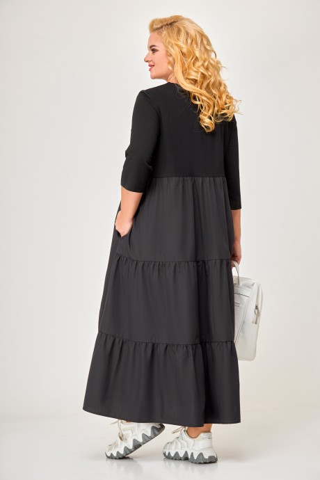 Платье Ликвидация Swallow 606 черный размер 62 #8