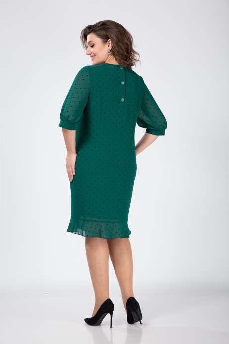 Платье Ликвидация КаринаДелюкс В-262-3 зеленый размер 58 #7