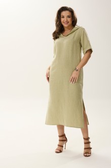 Платье Ликвидация MALI 424-016 зеленый #1