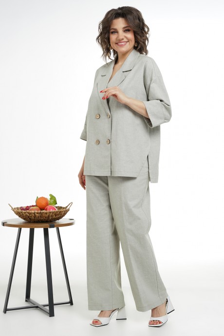 Костюм/комплект Ликвидация ALANI COLLECTION 2323 двойка серый размер 54 #2