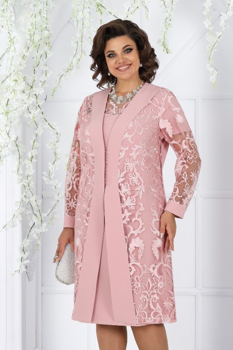Костюм Ликвидация NINELE (Нинель Шик ) 5988 Розовый размер 54 #4