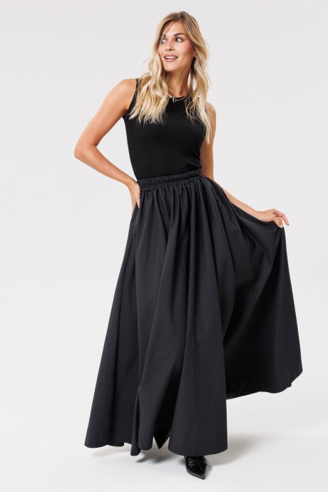 Юбка Ликвидация PRATA wear s001 черный размер 50 #3