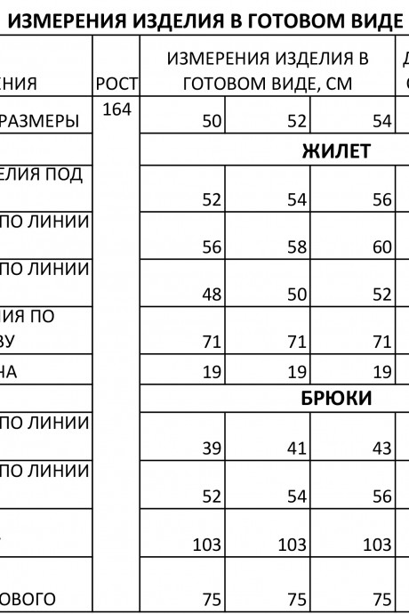 Костюм/комплект Ликвидация FOXY FOX 1298 размер 50 #7