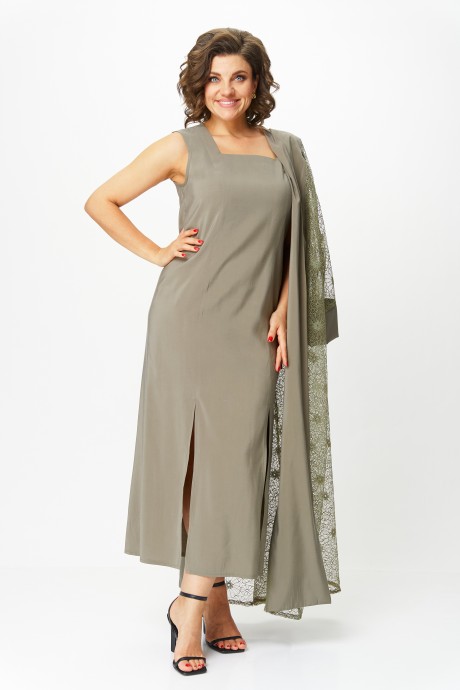 Костюм Ликвидация Michel Chic 1421 двойка хаки размер 50 #5