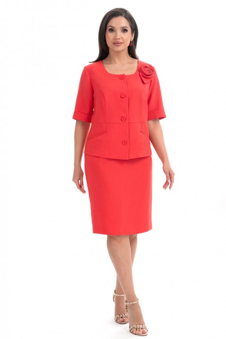 Костюм/комплект Ликвидация ALANI COLLECTION 2342 двойка коралл размер 58 #2