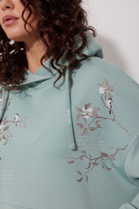 Худи Ликвидация MG Wear 2247 one size полынь размер 50 #4