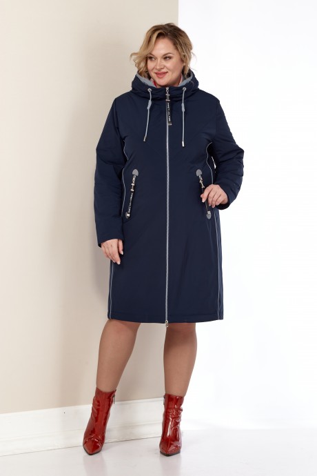 Куртка Ликвидация Shetti 2181 темно-синий размер 50 #3
