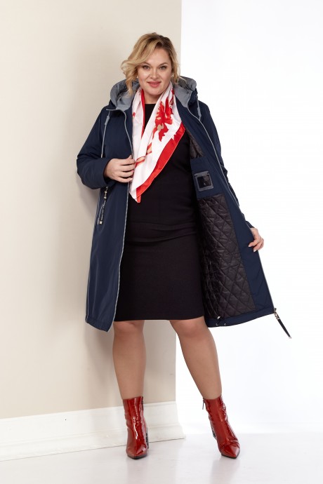 Куртка Ликвидация Shetti 2181 темно-синий размер 50 #4