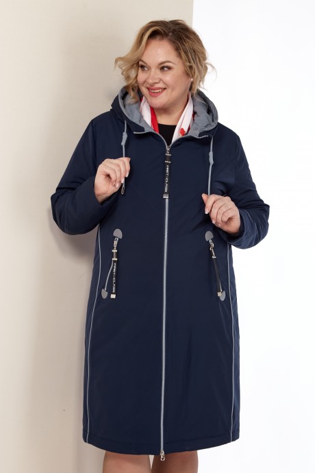 Куртка Ликвидация Shetti 2181 темно-синий размер 50 #5