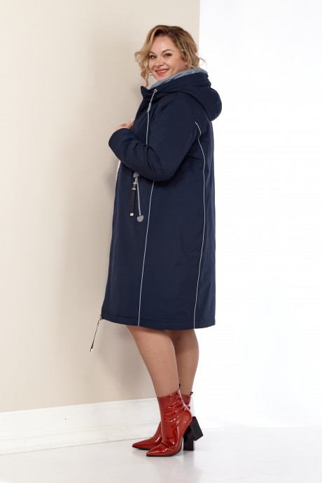 Куртка Ликвидация Shetti 2181 темно-синий размер 50 #6