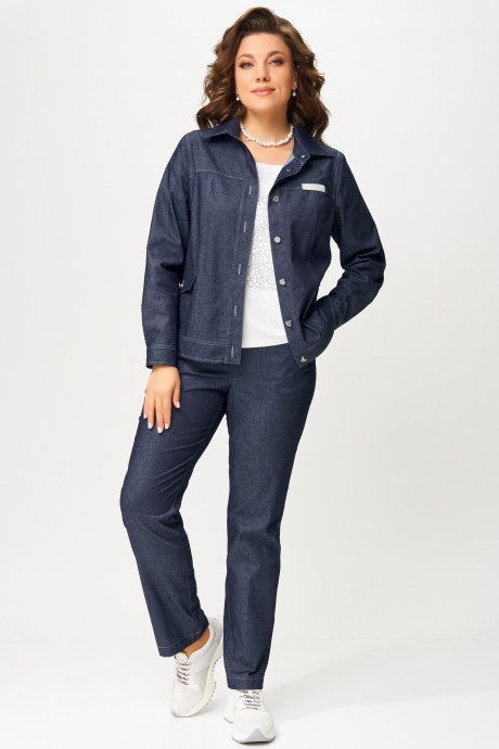 Костюм/комплект Ликвидация FITA 4018 тройка сине-белый размер 56 #1