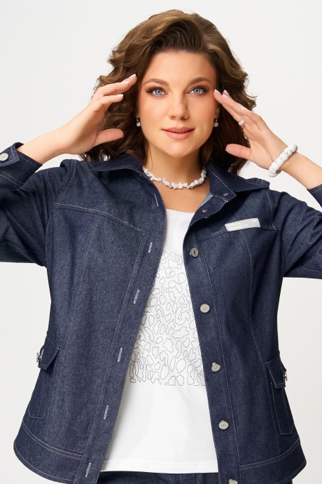 Костюм/комплект Ликвидация FITA 4018 тройка сине-белый размер 56 #8