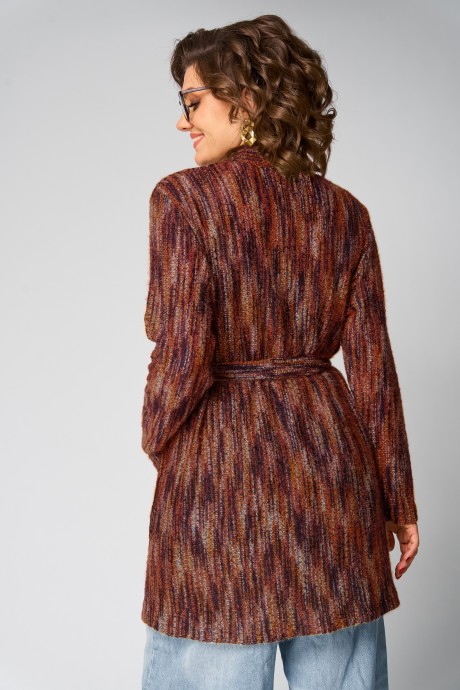 Кардиган Ликвидация Anastasia м-1278 бордо размер 50 #5