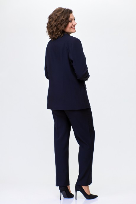 Костюм/комплект Ликвидация БелЭльСтиль 205+596 тёмно-синий размер 58 #3