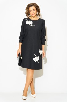 Вечернее платье Ликвидация LILIANA М 1492 черный