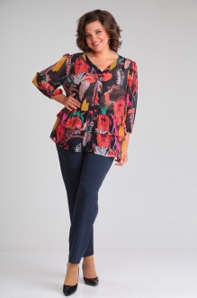 Брючный костюм Распродажа Мублиз плюс 066 двойка