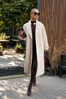 Пальто Распродажа Beautiful&Free 7011 молоко