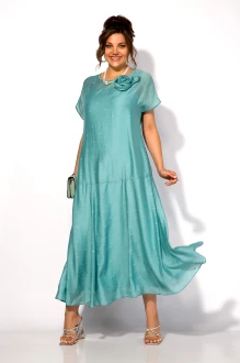 Вечернее платье Распродажа LILIANA М1524 бирюзовое