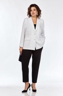 Брючный костюм Распродажа Jurimex 3170 двойка черно-белый