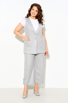 Брючный костюм Распродажа IVA 1805 серый