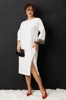 Вечернее платье Распродажа Anastasia м-1308 молочный