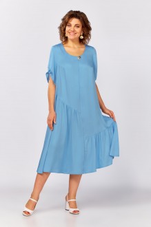 Платье Распродажа ALGRANDA (Novella Sharm) A4060 -с Сине-голубой