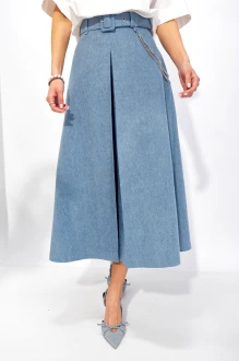 Юбка Распродажа Люше 4322 голубой