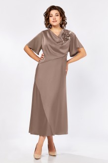 Вечернее платье Распродажа Mira Fashion 5613 капучино