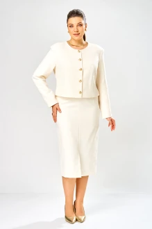 Юбочный костюм Распродажа Bonna Image 1031 /1 молочный