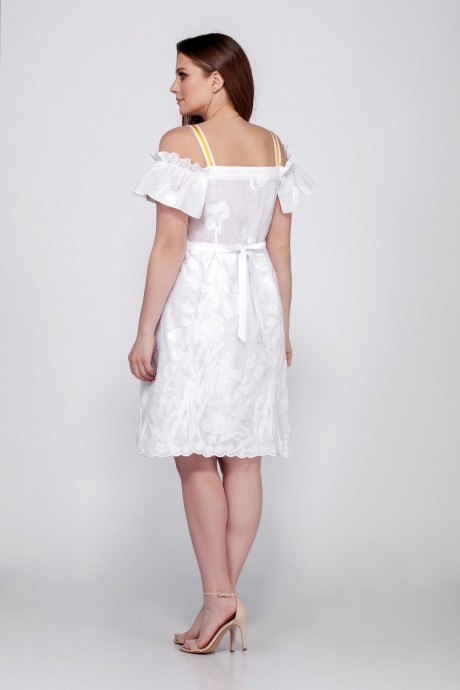 Платье Bagira 553 белый размер 44-48 #2