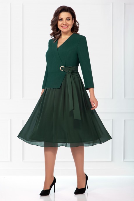 Платье Bagira 816 зеленый размер 52-56 #1