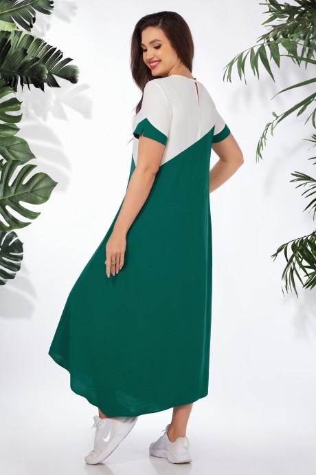 Платье Bagira 883 зеленый размер 48-52 #3