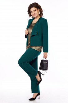Костюм/комплект Bagira 1003 тройка зеленый, золото #1