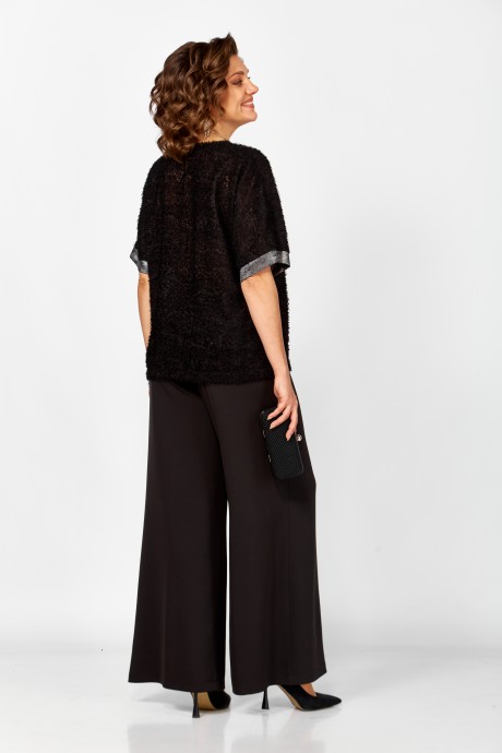 Костюм/комплект Bagira 1057 двойка черный, серебро размер 50-54 #5