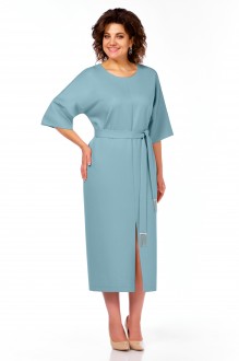 Платье Bagira 1046 серо-голубой #1