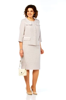 Юбочный костюм Bagira 1104 двойка бежевый