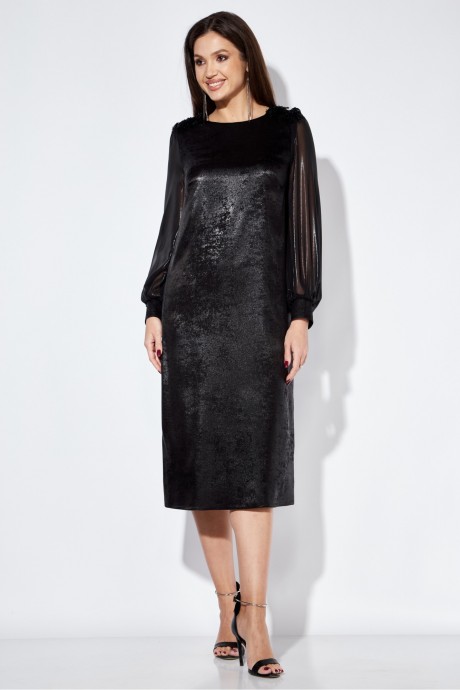 Вечернее платье Laikony L-431 черный размер 50-58 #1